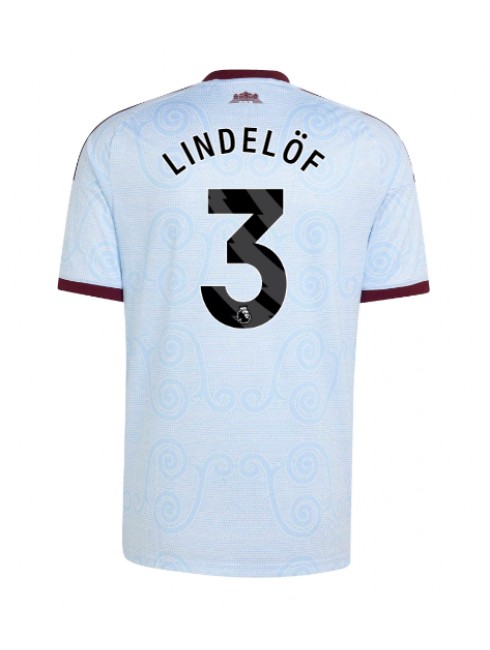 Aston Villa Victor Lindelof #3 Replika Tredje Kläder 2026-27 Kortärmad Aston Villa Victor Lindelof #3 Replika Tredje Kläder 2026-27 Kortärmad